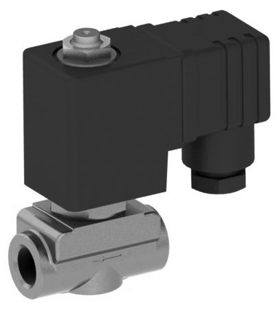 Magneetafsluiter 214, RVS, 0 - 6 bar, DN6