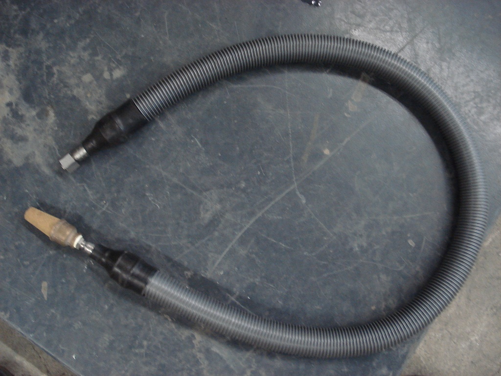 Apollo/Saturn afnameslang, geïsoleerd, 3/8BSPP(u)x3/4UNF(u)