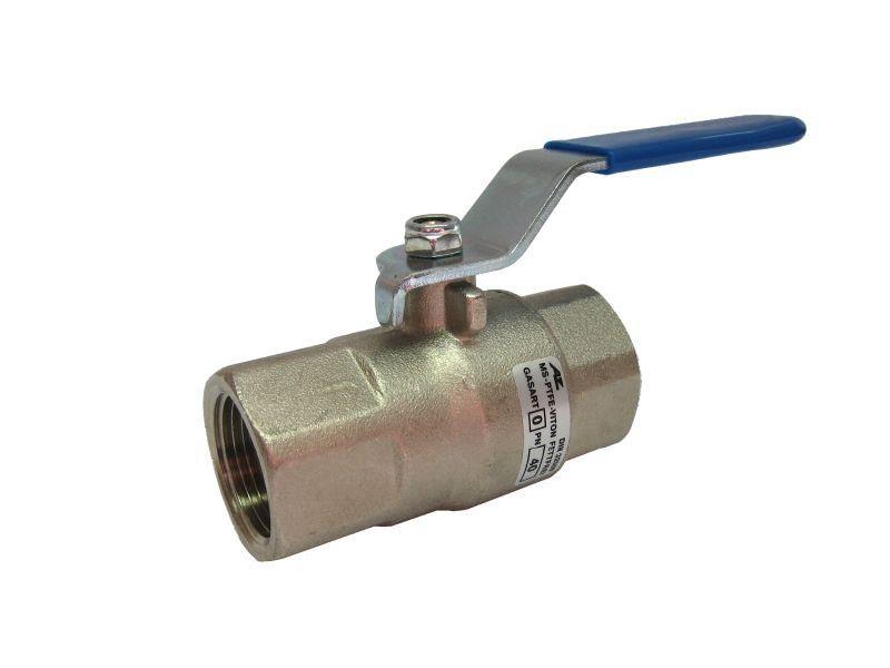 Kogelkraan, Messing, vernikkeld, standaard eengreepshendel (D32509)