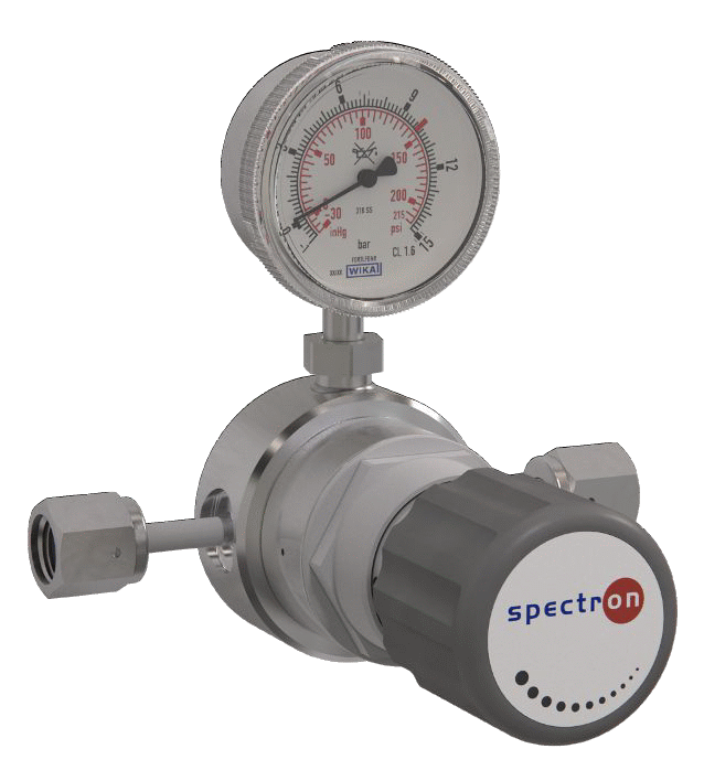 Drukregelaar, E51-VCR, High Purity , 3 poorts