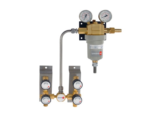 Reduceerstation, BU13-2x1, tweezijdig, handmatige omschakeling