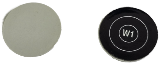[62ED0013] EM15/EE15 afdekkapje gassticker, Ø21 mm