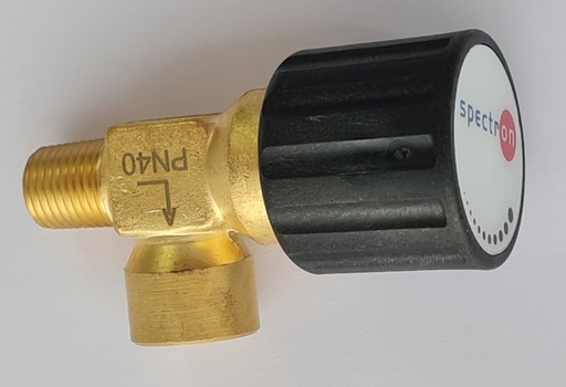 [71804016] Doseerafsluiter, V6M-3, 1/4" NPT, Haaks