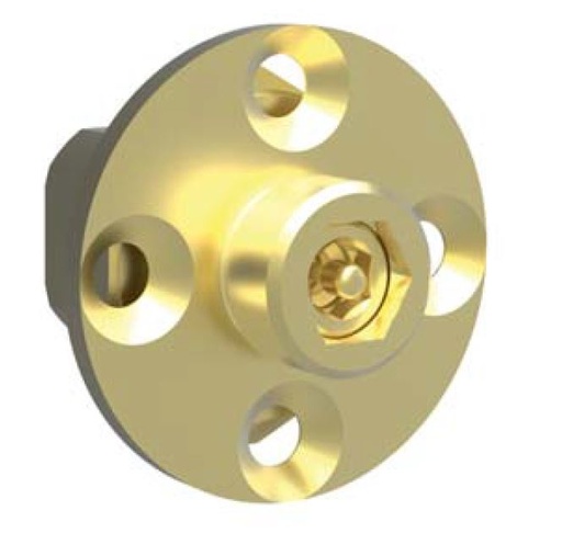 [62UD0024] Aansluitkoppeling, EM15-AW, NPT, (tbv wandinbouw-kort) (excl. moer)